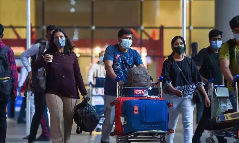 വിമാനത്തിനുള്ളിൽ മാസ്ക് നിർബന്ധം; ലംഘിച്ചാൽ നടപടി; യാത്രക്കാർക്ക് കർശന നിർദേശവുമായി ഡി.ജി.സി.എ