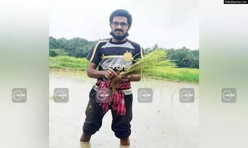 ഇന്ന് കർഷക ദിനം; ഊർജ്ജതന്ത്രത്തിൽ എം.ഫിൽ ഉണ്ടെങ്കിലും ഗീഷ്പഥിന് കൃഷിയിലാണ് കമ്പം