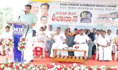 മുന്നിപ്പാടി പാലം പ്രവൃത്തി ഉദ്ഘാടനംചെയ്തു