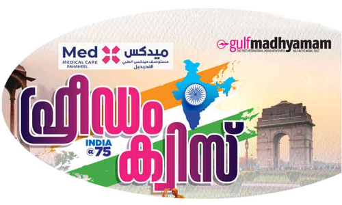 മെ​​ഡ​​ക്സ്-​​ഗ​​ൾ​​ഫ് മാ​​ധ്യ​​മം സ്വാ​​ത​​ന്ത്ര്യ​​ദി​​ന ക്വി​​സ്​: ശ​​ര​​ണ്യ ഇ​​ന്ന​​ത്തെ വി​​ജ​​യി