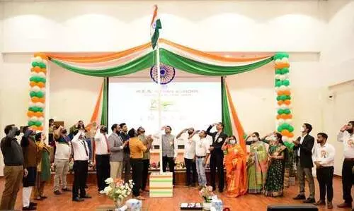 സ്വാ​ത​ന്ത്ര്യ സ്മ​ര​ണ​യി​ൽ സ്കൂ​ളു​ക​ളി​ൽ ആ​ഘോ​ഷം