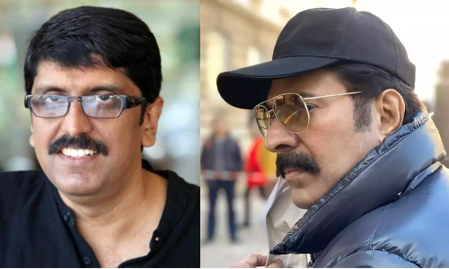 ബി. ഉണ്ണികൃഷ്ണൻ - മമ്മൂട്ടി ചിത്രം ക്രിസ്റ്റഫർ; ഫസ്റ്റ് ലുക്ക് പുറത്ത്