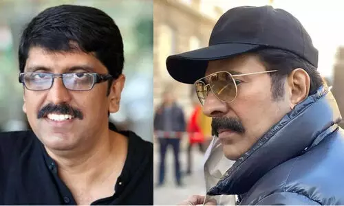 ബി. ഉണ്ണികൃഷ്ണൻ - മമ്മൂട്ടി ചിത്രം ക്രിസ്റ്റഫർ; ഫസ്റ്റ് ലുക്ക് പുറത്ത്