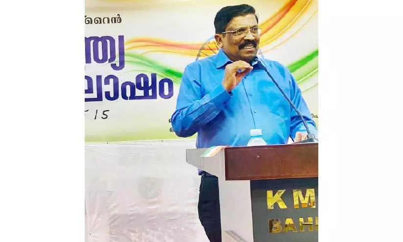 കെ.എം.സി.സി ബഹ്‌റൈൻ സ്വാതന്ത്ര്യദിനം ആഘോഷിച്ചു