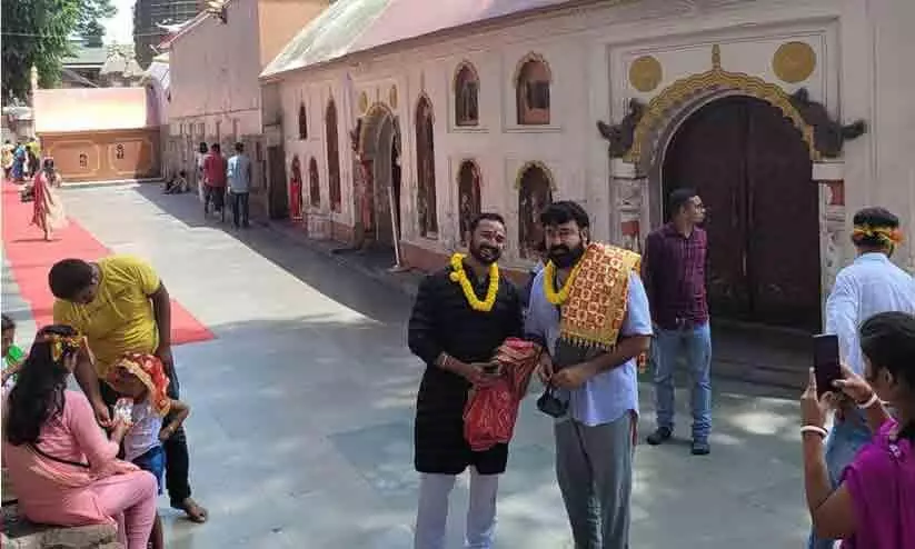 Mohanlals  Post About Kamakhya temple Visit