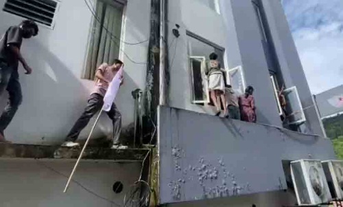 രാഹുൽ ഗാന്ധിയുടെ ഓഫിസ് ആക്രമണം; എം.പി ഓഫിസിലെത്തി ഭീഷണിപ്പെടുത്തിയ പൊലീസുകാര്‍ക്കെതിരെ നടപടി വേണം–കോൺഗ്രസ്