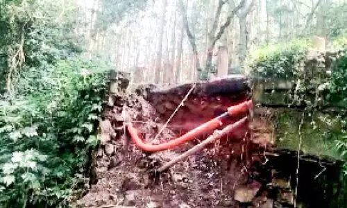 വട്ടവടയിലെ പാലം തകർന്നു; ചരക്കുനീക്കം പ്രതിസന്ധിയിൽ