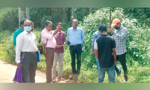 ഗ്രീൻഫീൽഡ് ഹൈവേ: കരിമ്പയിൽ ഫീൽഡ് സർവേ തുടങ്ങി