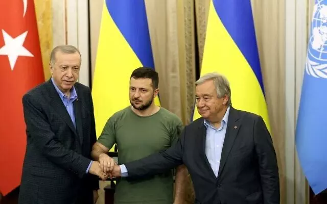 യുക്രെയ്നിൽ സെലൻസ്കി-ഉർദുഗാൻ-ഗുട്ടറസ് കൂടിക്കാഴ്ച യുക്രെയ്നിൽ സെലൻസ്കി-ഉർദുഗാൻ-ഗുട്ടറസ് കൂടിക്കാഴ്ച