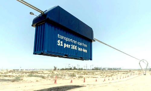 Containers will also fly
