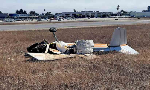 കാലിഫോർണിയയിൽ റൺവേയിൽ ഇറങ്ങവെ വിമാനങ്ങൾ കൂട്ടിയിടിച്ചു