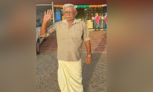 നാടകത്തെ പ്രണയിച്ച് കൃഷ്ണൻ