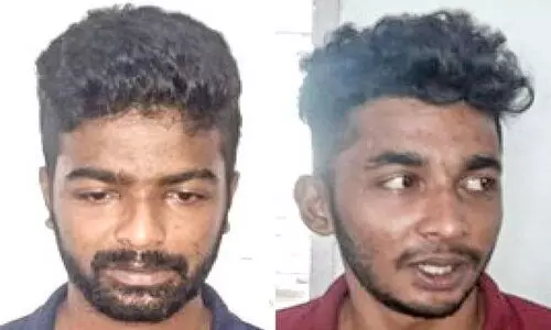 മാല മോഷണശ്രമം; രണ്ട് പേർ അറസ്റ്റിൽ