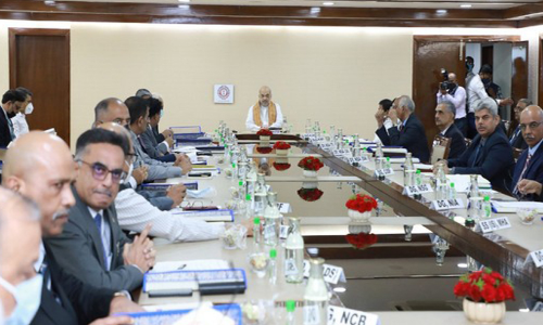 ദേശ സുരക്ഷാ വിഷയങ്ങൾക്ക് സംസ്ഥാനങ്ങൾ ആദ്യ പരിഗണന നൽകണമെന്ന് അമിത് ഷാ