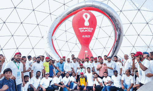 World Cup countdown celebration