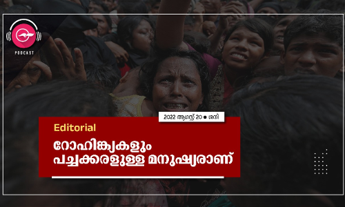 റോഹിങ്ക്യകളും  പച്ചക്കരളുള്ള മനുഷ്യരാണ്