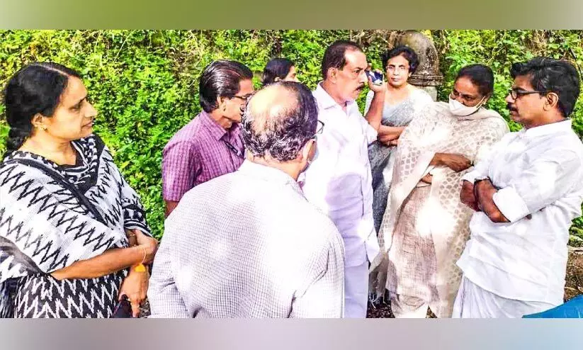 കോർമലയിൽ വിദഗ്ധ സംഘം പരിശോധന നടത്തി കോർമലയിൽ വിദഗ്ധ സംഘം പരിശോധന നടത്തി