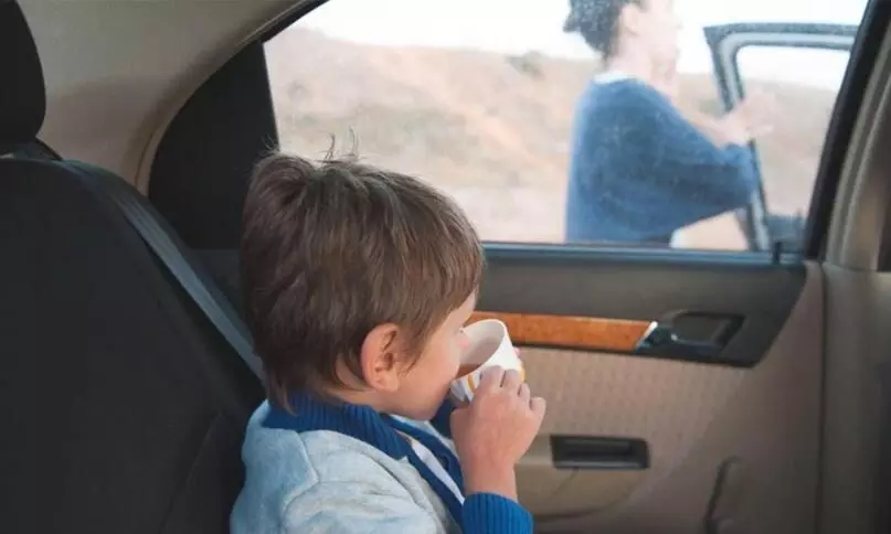 Dh5,000 fine for leaving children in car, Abu Dhabi Police Dh5,000 fine for leaving children in car, Abu Dhabi Police