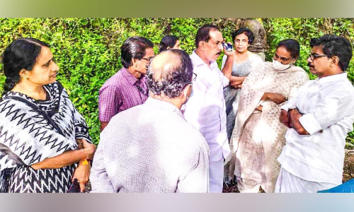 കോർമലയിൽ വിദഗ്ധ സംഘം പരിശോധന നടത്തി