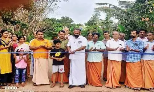 ആനക്കല്ല് ചേമന്തോട് കോൺക്രീറ്റ് റോഡ് ഉദ്ഘാടനം