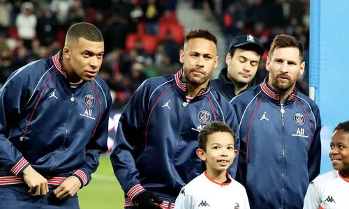 Messi, Neymar, Mbappe PSG