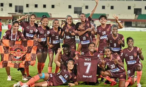 ഫിഫ കനിഞ്ഞില്ല; എ.എഫ്.സി ചാമ്പ്യൻസ് ലീഗ് കളിക്കാനാവാതെ ഗോകുലം വനിത ടീം ഫിഫ കനിഞ്ഞില്ല; എ.എഫ്.സി ചാമ്പ്യൻസ് ലീഗ് കളിക്കാനാവാതെ ഗോകുലം വനിത ടീം