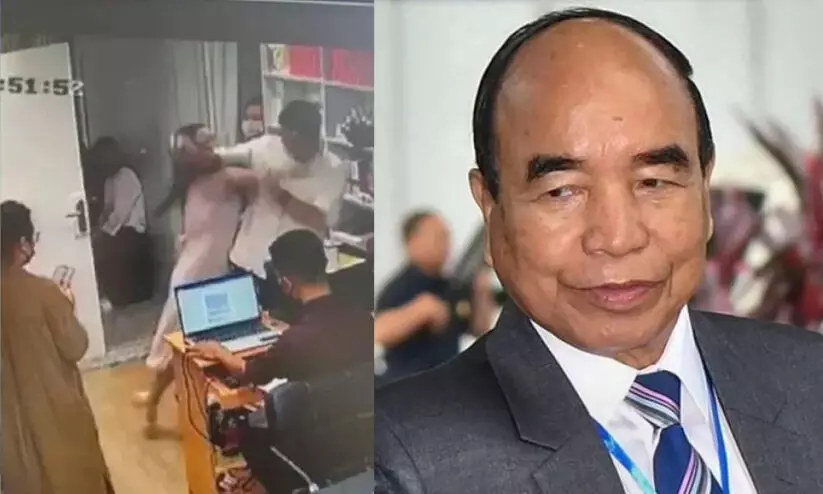 മകള്‍ ഡോക്ടറെ മര്‍ദിക്കുന്ന വിഡിയോ വൈറലായി; മാപ്പു പറഞ്ഞ് മിസോറം മുഖ്യമന്ത്രി