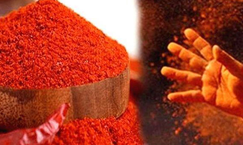 ക​ട​യി​ൽ മു​ള​കു​പൊ​ടി വി​ത​റി മോ​ഷ​ണ​ശ്ര​മം; സ്ത്രീ ​പി​ടി​യി​ൽ