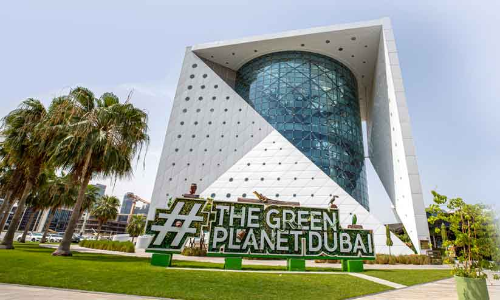 ഗ്രീൻ പ്ലാനറ്റ് ദുബൈ: മിനിയേച്ചർ ബയോ-ബയോളജിക്കൽ ഡോം