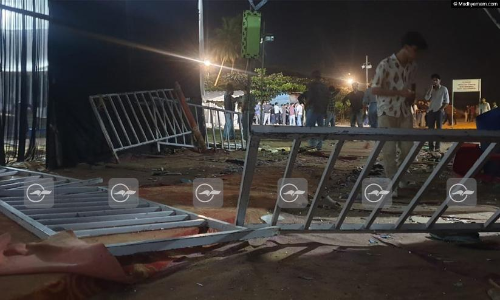 കോഴിക്കോട് ബീച്ചിലെ സംഗീതപരിപാടിക്കി​ടെ സംഘർഷം; പൊലീസ്​ ലാത്തി വീശി, 63 പേർക്ക്​ പരിക്ക്