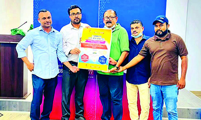 കാരംസ് ടൂർണമെന്റ് 26ന് കാരംസ് ടൂർണമെന്റ് 26ന്