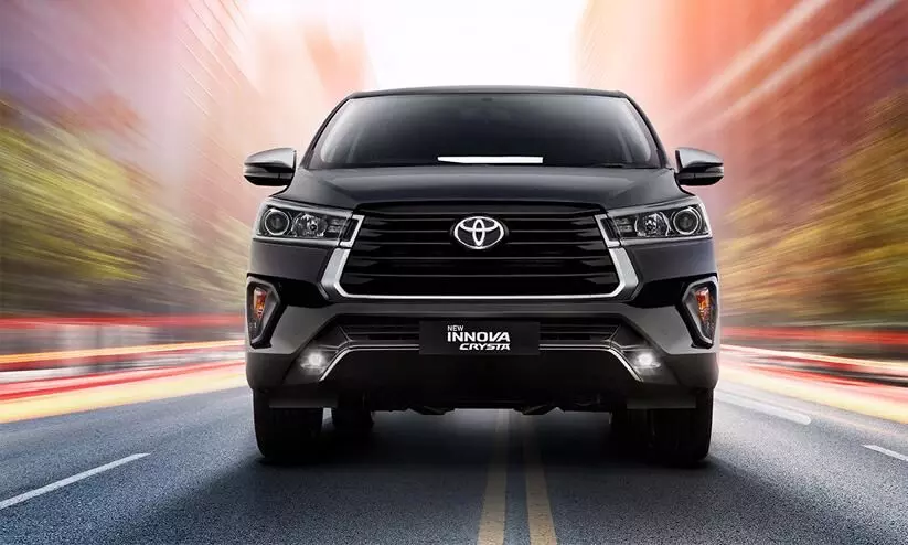 Toyota Innova Crysta diesel bookings paused Toyota Innova Crysta diesel bookings paused