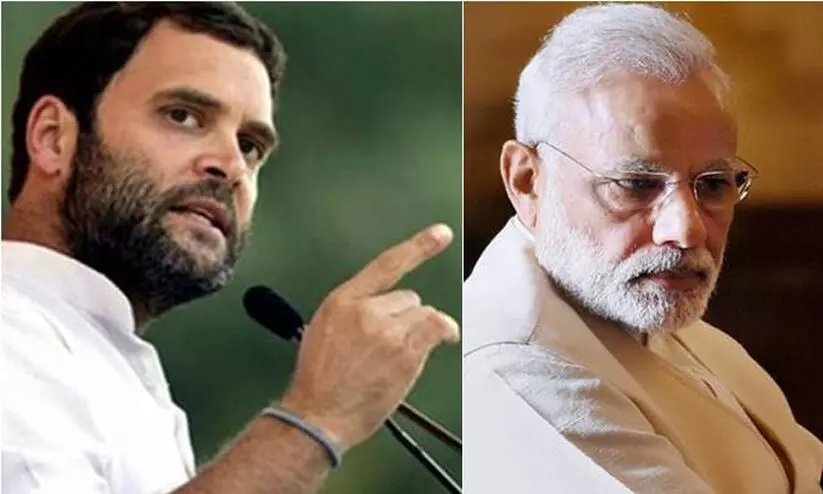 ഗാന്ധിയുടെയും പട്ടേലിന്റെയും നാട്ടിൽ ആരാണ് ഈ വിഷം പടർത്തുന്നത്: പ്രധാനമന്ത്രിയെ കടന്നാക്രമിച്ച് രാഹുൽ ഗാന്ധി ഗാന്ധിയുടെയും പട്ടേലിന്റെയും നാട്ടിൽ ആരാണ് ഈ വിഷം പടർത്തുന്നത്: പ്രധാനമന്ത്രിയെ കടന്നാക്രമിച്ച് രാഹുൽ ഗാന്ധി