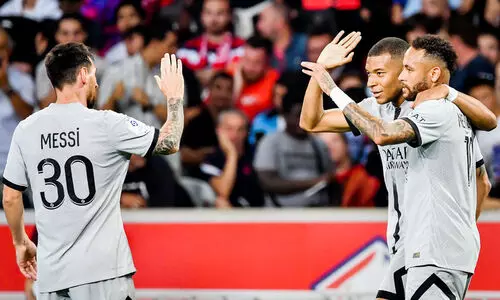 Messi, Neymar, Mbappe PSG