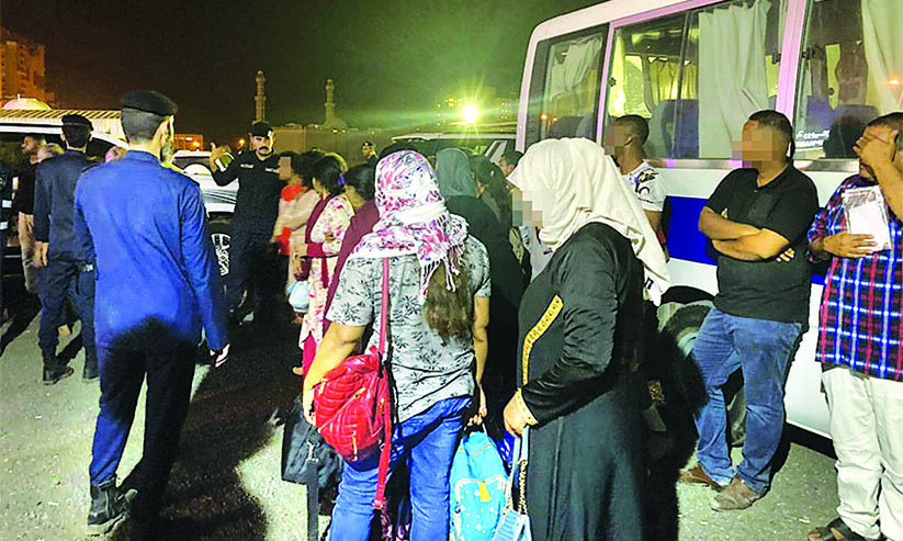 താമസ നിയമം ലംഘിച്ച 48 പ്രവാസികൾ അറസ്റ്റിൽ, ട്രാഫിക് പരിശോധന തുടരും