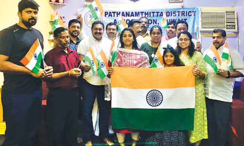 പി.​ഡി.​എ സ്വാ​ത​ന്ത്ര്യ​ദി​നം ആ​ഘോ​ഷി​ച്ചു