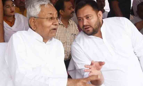 Tejashwi Yadav and Nitish kumar