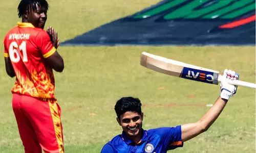 ശുഭ്മാൻ ഗില്ലിന് സെഞ്ച്വറി; സിംബാബ്‍വെക്ക് 290 റൺസ് വിജയലക്ഷ്യം