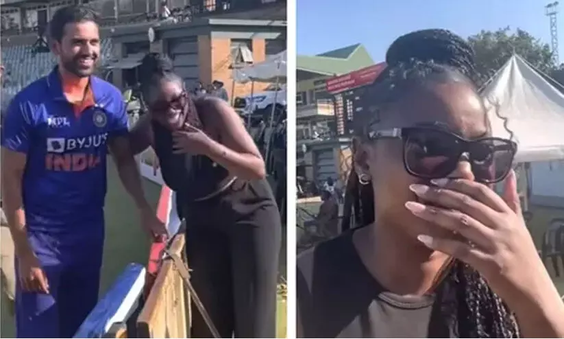 നിങ്ങളെയെന്ന് തൊട്ടോട്ടെ... ഇന്ത്യൻ താരത്തോട് സിംബാബ്വെ താരത്തിന്റെ കുടുംബാംഗങ്ങൾ നിങ്ങളെയെന്ന് തൊട്ടോട്ടെ... ഇന്ത്യൻ താരത്തോട് സിംബാബ്വെ താരത്തിന്റെ കുടുംബാംഗങ്ങൾ