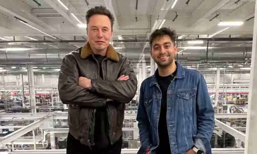 ട്വിറ്ററിൽ ദീർഘകാലമായി സുഹൃത്തുക്കൾ; ഒടുവിൽ ഇന്ത്യക്കാരൻ പ്രണോയ് പതോൾ മസ്കിനെ കണ്ടു ട്വിറ്ററിൽ ദീർഘകാലമായി സുഹൃത്തുക്കൾ; ഒടുവിൽ ഇന്ത്യക്കാരൻ പ്രണോയ് പതോൾ മസ്കിനെ കണ്ടു