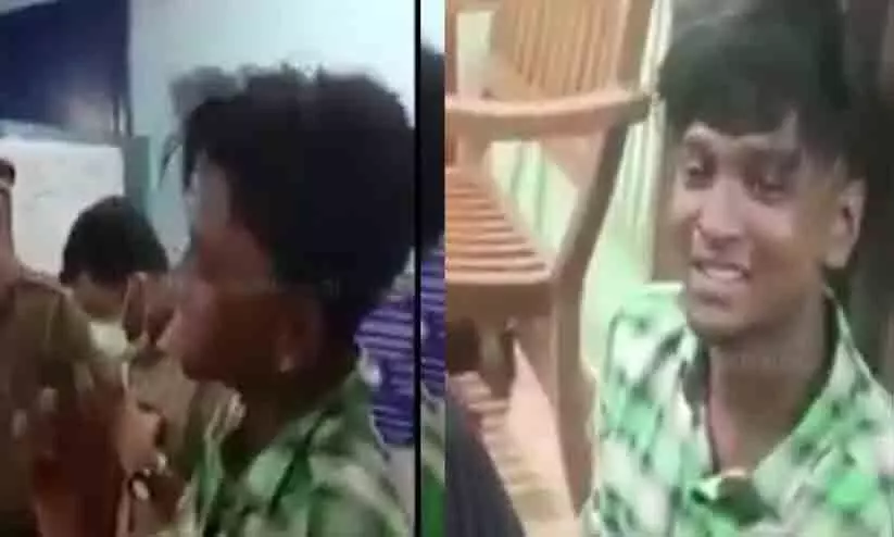 ലഹരി തലക്കടിച്ച് പൊലീസിന് വധഭീഷണി; കെട്ടിറങ്ങിയപ്പോൾ കരച്ചിലും മാപ്പുപറച്ചിലും