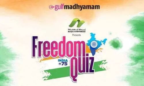 ഗൾഫ് മാധ്യമം ഇന്ത്യ@75 ഫ്രീഡം ക്വിസിന് ആവേശപ്രതികരണം