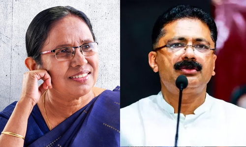 KK Shailaja Teacher, KT Jaleel