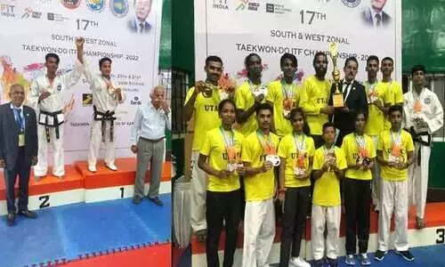 സൗത്ത് ആൻഡ് വെസ്റ്റ്‌ തൈക്വാൺഡോ ഐ.ടി.എഫ് ചാമ്പ്യൻഷിപ്പ്: കേരളത്തിന് മികച്ച നേട്ടം