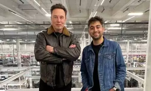 ട്വിറ്ററിൽ ദീർഘകാലമായി സുഹൃത്തുക്കൾ; ഒടുവിൽ ​ഇന്ത്യക്കാരൻ പ്രണോയ് പതോൾ മസ്കിനെ കണ്ടു