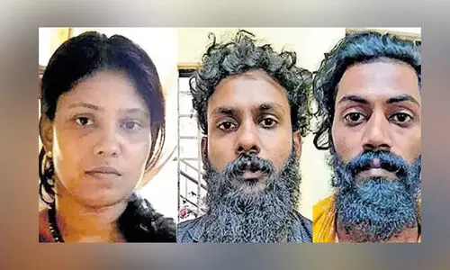 യുവാവിനെ ലോഡ്ജിൽ കെട്ടിയിട്ട് സ്വർണവും പണവും കവർന്ന കേസിൽ യുവതി ഉൾപ്പെടെ മൂന്നുപേർ അറസ്റ്റിൽ