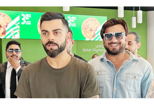 കോഹ്ലി വന്നു, കണ്ടു, മടങ്ങി...