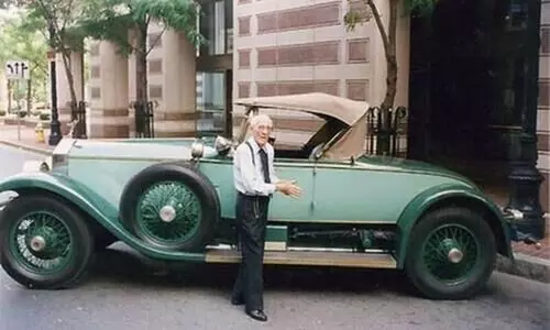 Meet the man who drove the same Rolls Royce for 77 years