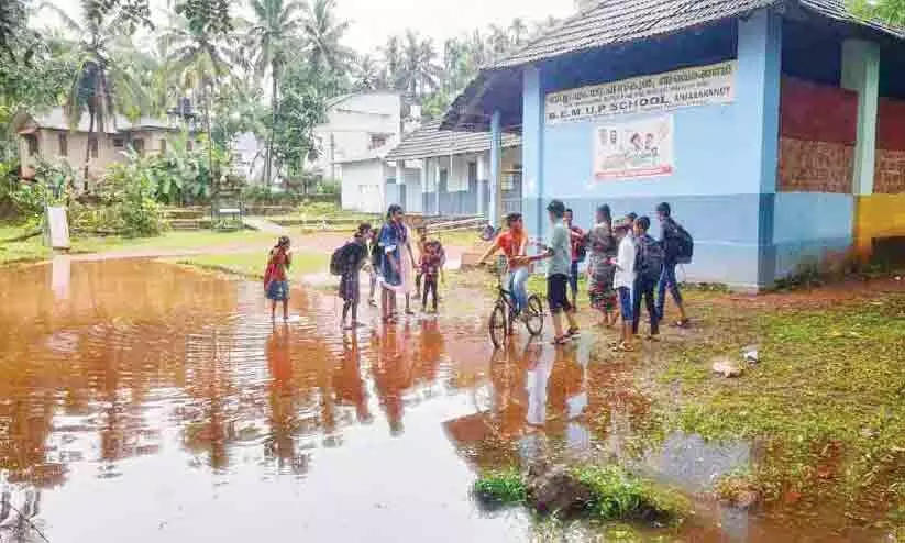 water seeping water seeping