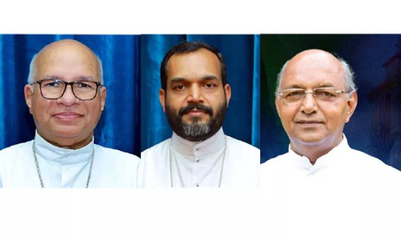 സിറോ മലബാർ സഭയിൽ മൂന്ന് പുതിയ സഹായ മെത്രാന്മാർ സിറോ മലബാർ സഭയിൽ മൂന്ന് പുതിയ സഹായ മെത്രാന്മാർ